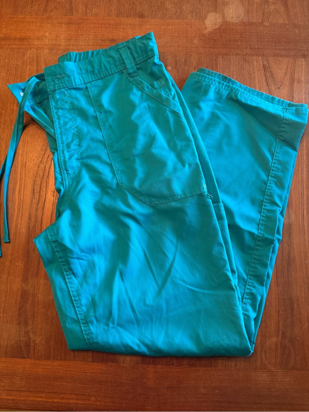 Men's Teal Cherokee Scrub Pants - Comfortable Casual Fit